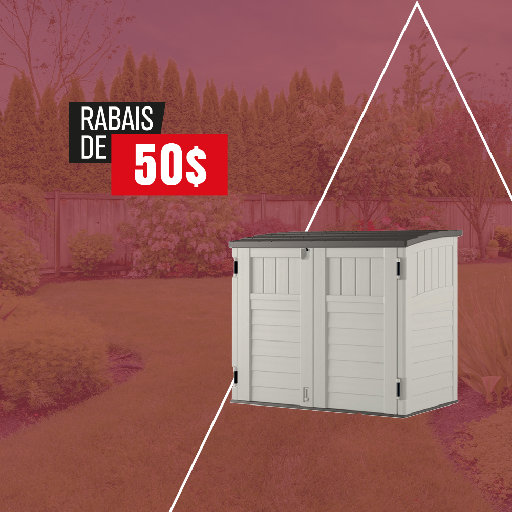 Rabais de 50$ sur l’armoire horizontale sélectionné! 